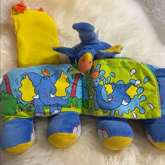 Colorful Large Jellycat baby Jellykitten Plush Elephant Toy book jelly cat - Picture 3 of 8